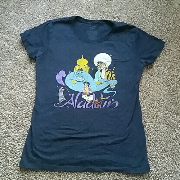 Disney Tops - Dark blue Disney Aladdin shirt